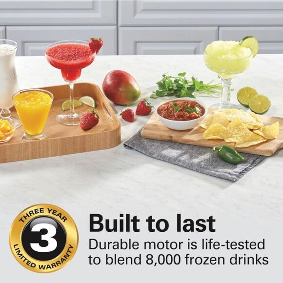 HAMILTON BEACH WAVE CRUSHER 14 SPEED GLASS JAR BLENDER - Picture 8 of 16